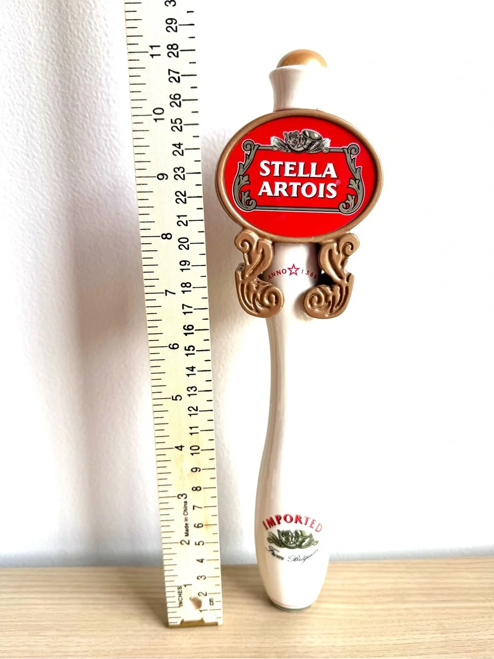 Stella Artois Vintage Craft Beer Bar Tap Handle 11.5